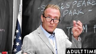 Khloe Kapri Bangs Her Professor Into His Classroom