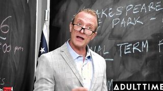 Khloe Kapri Bangs Her Professor Into His Classroom