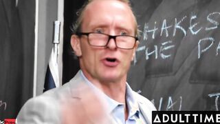 Khloe Kapri Bangs Her Professor Into His Classroom