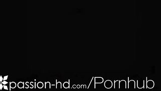 PASSION-HD Candle Lit Masturbation with Hime Marie Caught and Pounded