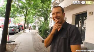 DEUTSCHLANDREPORT - German Blonde Is Turned On For Rough Sex - AMATEUREURO