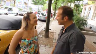 DEUTSCHLANDREPORT - German Blonde Is Turned On For Rough Sex - AMATEUREURO