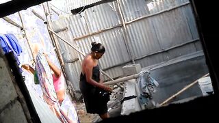 Desi Tamil hot mom big boob periya suthu full nude show