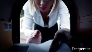 Deeper. Cheating Natalia gets DPed by husband & gf