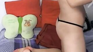 Hot Chick masturbating and loving your attention