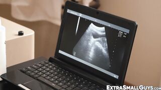 Tall handsome doctor fingering petite twinks bubble butt