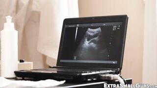 Tall handsome doctor fingering petite twinks bubble butt