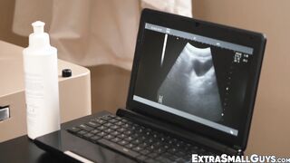 Tall handsome doctor fingering petite twinks bubble butt