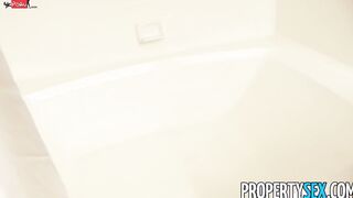 PropertySex Flirty Dark Hair Agents Bangs Her Client During Condo Showing