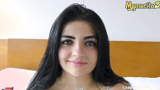 CARNEDELMERCADO - LEIDY SILVA CURVY LATINA TAKES two COCKS IN CRAZY SEXY MMF three WAY