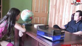 Peite 18yo dark hair eighteen with tiny titted getting a facial