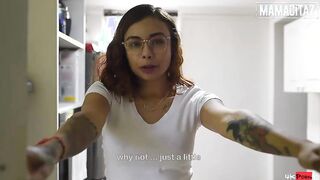 MAMACITAZ - Nerdy Latina College sluts Michel Chica Is Into The Mood For Gorgeous Sex