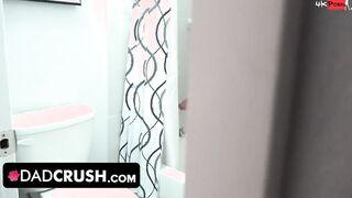 Dad Crush - Innocent Curvy 19 Year Older Bounces Her Bae White