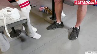 ScamAngels - Gina Valentina, Karlee Grey And Cindy Starfall USA Bitches Foursome With The Coach