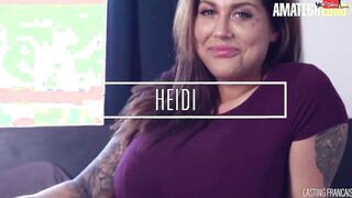 CASTING FRANCAIS - Heidi Van Vulgar Is Open For Trying