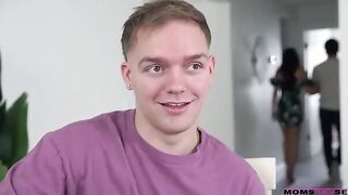 Joshua Lewis doesn't know he's about to get a stepmom. When his adopted dad, Ken Feels, walks in and introduces