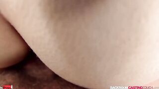BRCC - Cute Dark Haired Leo Auditions For Porn With Her First Anal Pounded!