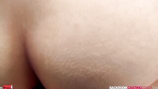 BRCC - Cute Dark Haired Leo Auditions For Porn With Her First Anal Pounded!