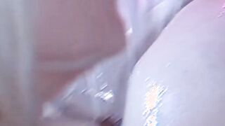 Naughty lesbians rimming and toying asses during group sex