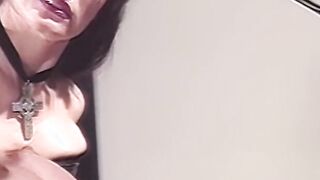 Kinky redhead enjoys hardcore spanking and rough domination