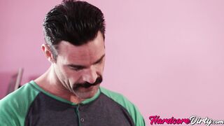 Blondie Summer Day recording cam show with stepdaddy