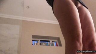 looking at my stepsister's hairy twat