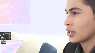 Cute latino homosexuals smash butts and spray jizz all over