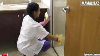MAMACITAZ - Lesbian Latina Maid Maria Antonia Alzate Enjoying Pussy Licking And Scissoring