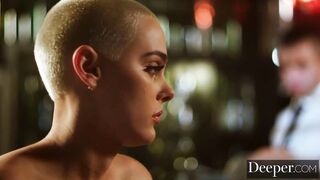Deeper. Catalina shares her lover Paris into beauty 3 way