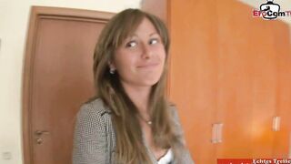 Ass and pussy plowed in a hotel room with a slim teenagers