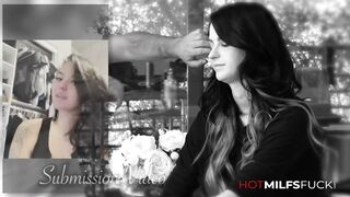 Christina Takes Her Facial Treatment On Her Pale & Super Sexy Face!
