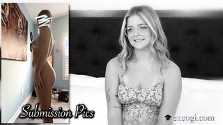 Blonde Goddess Jill Gets Facial On Her First Porno! two