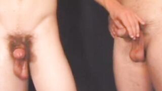 Good looking homo swallows amateur boyfriends cock