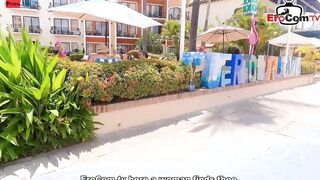 Mexican tattoo skank pick up from german bro for outdoors sex