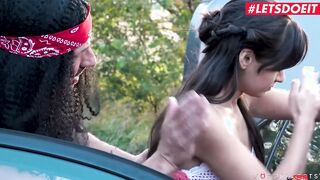DOEPROJECTS - BAE SEXY SHRIMA MALATI FUCKS MECHANIC OUTDOORS - LETSDOEIT