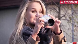 BITCHESABROAD - Huge Tit Tourist Marina Visconti Takes Gigantic Penis On Christmas Day - LETSDOEIT