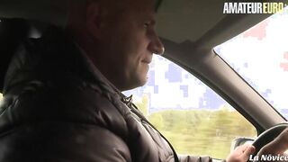 AMATEUREURO - Thick Ass French snatch with mouth Mylene Johnson Hot Anal and Twat Screwed