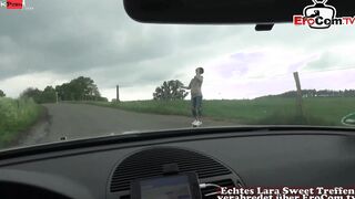 Amateur public Sex with a slender hispanic 18