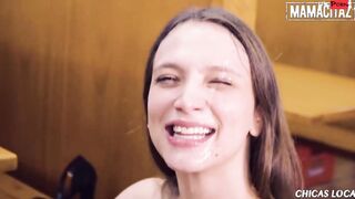 MAMACITAZ - Big Ass Latina Izzy Lush Getting Served Cock In Outside Restaurant Full Video