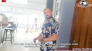 German Slim Bitch pick up a Bro for real Sexdate into Holiday