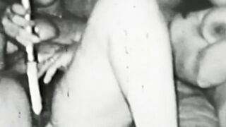 Wild strapon sex with vintage busty and big ass pornstars