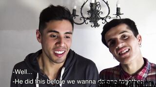 Adorable latino couple breeding roughly before POV facial