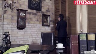 BumsBuero - Sophie Logan hot German mom Hardcore Pussy Boned