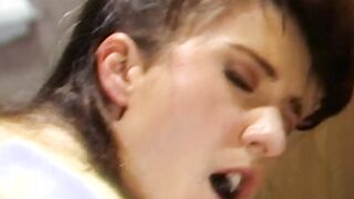 Big ass busty MILF Gina Rome takes hard dick doggystyle
