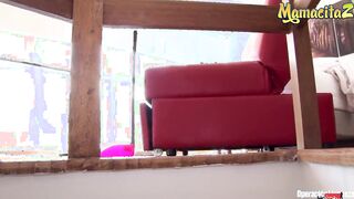 MAMACITAZ - #Valeria Matasanos - 18 Latina Maid Takes Gigantic Dick From