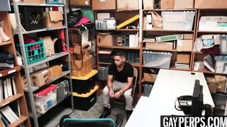 Security officer destroys young Latino shoplifters ass