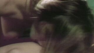 Classic vintage lesbian porno with munching of hairy puss