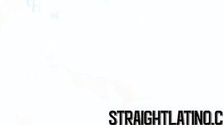 Straight Latino jock turns gay and pounds stranger bareback