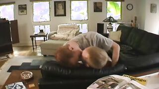 Horny twinks with big dicks blowing and fucking hard