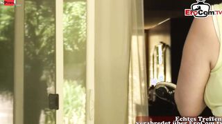 American blonde mom seduces her daughter's bf